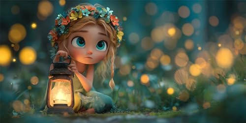 Mädchen Diamond Painting Erwachsene, Wald Diamond Painting Set für Kinder, Crystal Art für Anfänger, DIY Diamant Kunst Mosaikherstellung, Diamant Kunst Erwachsene Groß XXL, Wand Deko, 60x120cm p-601 Mädchen Diamond Painting Erwachsene, Wald Diamond Painting Set für Kinder, Crystal Art für Anfänger, DIY Diamant Kunst Mosaikherstellung, Diamant Kunst Erwachsene Groß XXL, Wand Deko, 60x120cm p-601 von Duushuait