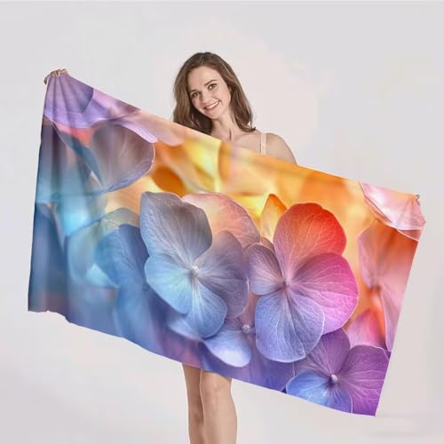 Strandtuch XXL 100x200cm Mikrofaser Handtuch Stranddecke Sandfrei Kompaktes und Schnelltrocknendes Microfaser Handtücher Traum Blume Sommer Reisehandtuch Strandhandtuch Groß für den Strand p-374 Strandtuch XXL 100x200cm Mikrofaser Handtuch Stranddecke Sandfrei Kompaktes und Schnelltrocknendes Microfaser Handtücher Traum Blume Sommer Reisehandtuch Strandhandtuch Groß für den Strand p-374 von Duushuait