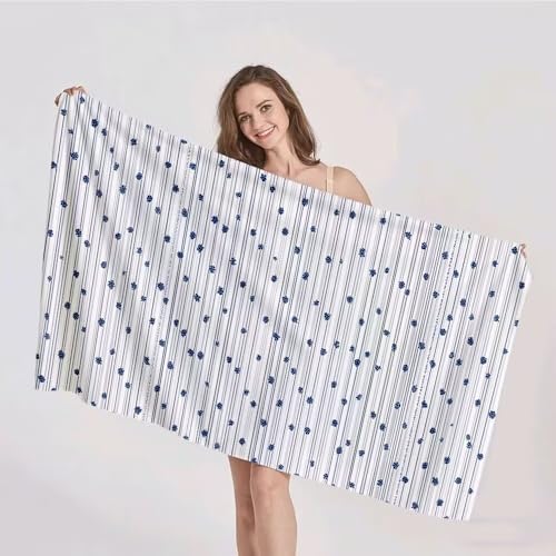 Strandtuch XXL 60x120cm Mikrofaser Handtuch Stranddecke Sandfrei Kompaktes und Schnelltrocknendes Microfaser Handtücher Blau Einfachheit Sommer Reisehandtuch Strandhandtuch Groß für den Strand p-320 Strandtuch XXL 60x120cm Mikrofaser Handtuch Stranddecke Sandfrei Kompaktes und Schnelltrocknendes Microfaser Handtücher Blau Einfachheit Sommer Reisehandtuch Strandhandtuch Groß für den Strand p-320 von Duushuait