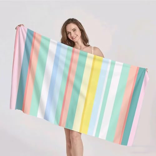 Strandtuch XXL 60x120cm Mikrofaser Handtuch Stranddecke Sandfrei Kompaktes und Schnelltrocknendes Microfaser Handtücher Traum Linie Sommer Reisehandtuch Strandhandtuch Groß für den Strand p-382 Strandtuch XXL 60x120cm Mikrofaser Handtuch Stranddecke Sandfrei Kompaktes und Schnelltrocknendes Microfaser Handtücher Traum Linie Sommer Reisehandtuch Strandhandtuch Groß für den Strand p-382 von Duushuait
