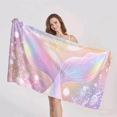 Strandtuch XXL 60x120cm Mikrofaser Handtuch Stranddecke Sandfrei Kompaktes und Schnelltrocknendes Microfaser Handtücher Traum Meerjungfrau Sommer Reisehandtuch Strandhandtuch Groß für den Strand p-379 Strandtuch XXL 60x120cm Mikrofaser Handtuch Stranddecke Sandfrei Kompaktes und Schnelltrocknendes Microfaser Handtücher Traum Meerjungfrau Sommer Reisehandtuch Strandhandtuch Groß für den Strand p-379 von Duushuait