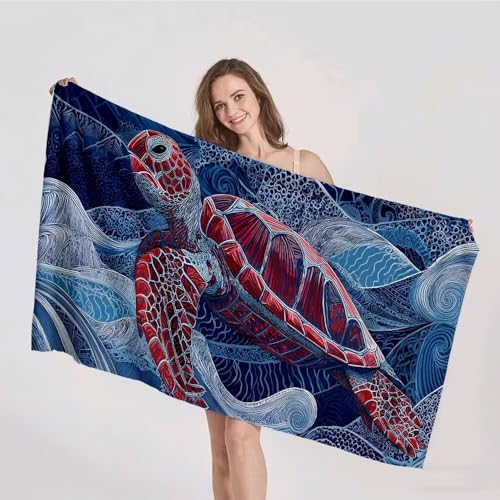 Strandtuch XXL 90x180cm Mikrofaser Handtuch Stranddecke Sandfrei Kompaktes und Schnelltrocknendes Microfaser Handtücher Comics Meeresschildkröten Sommer Reisehandtuch Strandhandtuch Groß p-366 Strandtuch XXL 90x180cm Mikrofaser Handtuch Stranddecke Sandfrei Kompaktes und Schnelltrocknendes Microfaser Handtücher Comics Meeresschildkröten Sommer Reisehandtuch Strandhandtuch Groß p-366 von Duushuait