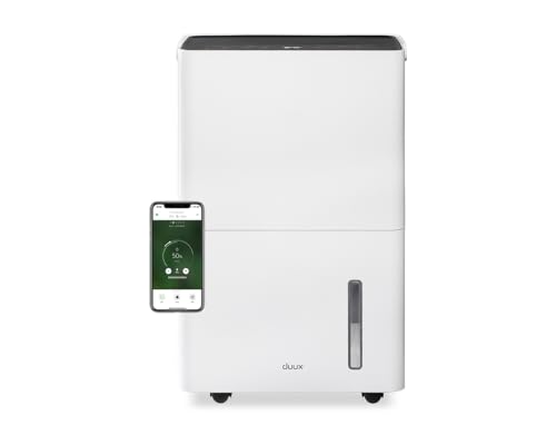 Duux Bora Smart Luftentfeuchter - 20L/24h - Raumentfeuchter für jeden Raum geeignet - Steuerbar per App - Luftentfeuchter Keller - Effektiver gegen Luftfeuchtigkeit von Duux