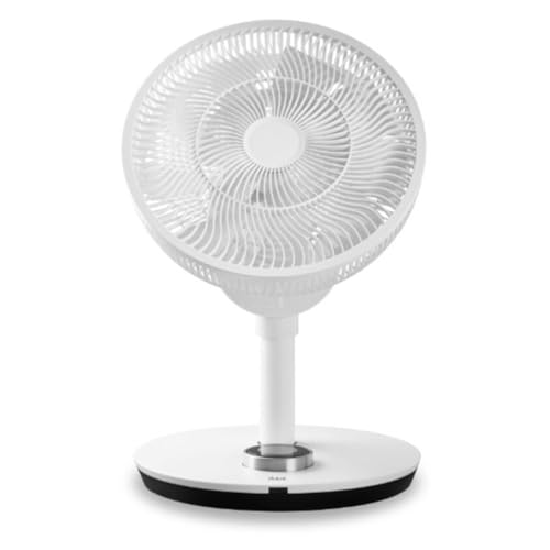 Duux Whisper Flex Smart Standventilator | Steuerung per Fernbedienung & Smartphone | Höhenverstellbar 51-88cm | Leiser Ventilator mit Nachtmodus und Timer| Weiß | DXCF11DE von Duux