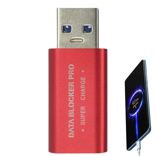 Duvcoywae -Datenblocker,USB-Datenblocker Aus Aluminiumlegierung - Stabiler Schutzadapter Mit Langlebigem Design Für Arbeits-PC Geräte Tablet Öffentliche Nutzung Duvcoywae -Datenblocker,USB-Datenblocker Aus Aluminiumlegierung - Stabiler Schutzadapter Mit Langlebigem Design Für Arbeits-PC Geräte Tablet Öffentliche Nutzung von Duvcoywae