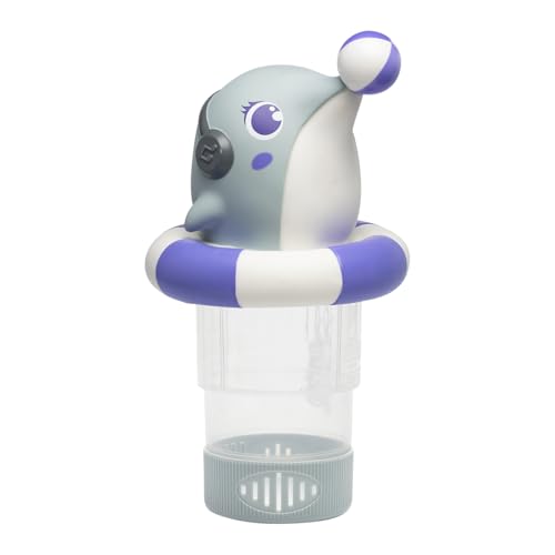 Duvcoywae Delfin Chlor-Dispenser, Halter für Chlortabletten in Schwimmbädern, Effizient vielseitiges Tier-Schwimmdekor als Dekoration für und Party Duvcoywae Delfin Chlor-Dispenser, Halter für Chlortabletten in Schwimmbädern, Effizient vielseitiges Tier-Schwimmdekor als Dekoration für und Party von Duvcoywae