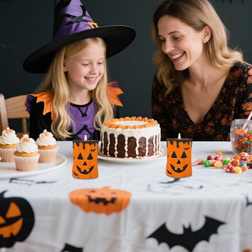 Duvcoywae Halloween Kerzenform,Halloween Kürbiskerzen Form Säulenkerze | Wiederverwendbare Silikon Formen Für Kreative Handwerksprojekte DIY Basteln Duvcoywae Halloween Kerzenform,Halloween Kürbiskerzen Form Säulenkerze | Wiederverwendbare Silikon Formen Für Kreative Handwerksprojekte DIY Basteln von Duvcoywae