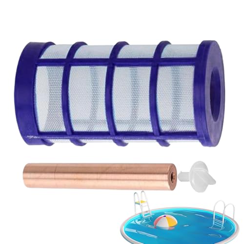 Duvcoywae Kupferanode Ersatz Für Poolionisator | Poolreiniger Kupferanode - Mit Korb Sieb Und Flügelschraube Duvcoywae Kupferanode Ersatz Für Poolionisator | Poolreiniger Kupferanode - Mit Korb Sieb Und Flügelschraube von Duvcoywae