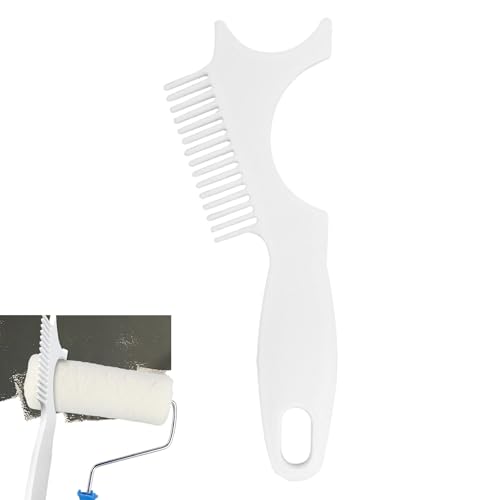 Duvcoywae Pinsel Reinigungsbürste - Pinselkamm | Robuster Mehrzweck Schaber Für Farbreste Wände Und Möbelpflege Station von Duvcoywae