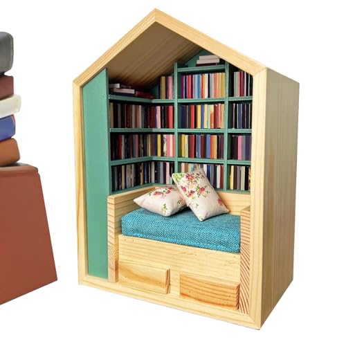 Duvcoywae Stress Bücherregal - Kleines Bücherregal Spielzeug,200 Bücher 2 Kissen Deko Für Studentenkinderzimmer Erwachsene Nachttisch Schlafzimmer Schreibtisch Duvcoywae Stress Bücherregal - Kleines Bücherregal Spielzeug,200 Bücher 2 Kissen Deko Für Studentenkinderzimmer Erwachsene Nachttisch Schlafzimmer Schreibtisch von Duvcoywae