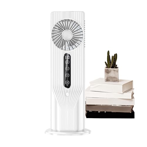 Duvcoywae Ventilator mit Luftbefeuchter - Büro Luftkühler Für Schreibtisch - Mit 100ml Wassertank 6 Geschwindigkeiten Fernbedienung Für Zuhause Zelt Büro LKW Terrasse Camping Duvcoywae Ventilator mit Luftbefeuchter - Büro Luftkühler Für Schreibtisch - Mit 100ml Wassertank 6 Geschwindigkeiten Fernbedienung Für Zuhause Zelt Büro LKW Terrasse Camping von Duvcoywae