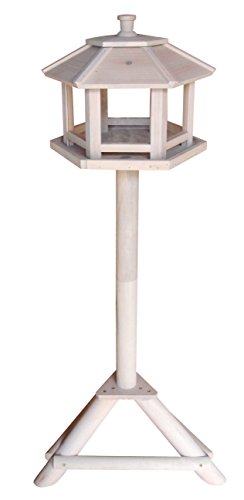 Duvo+ 454/173 Winterhaus Mit Fuß Genova Hexagon, weiß/grau von duvoplus