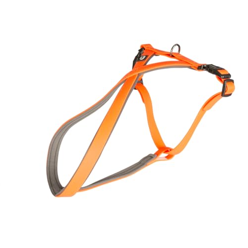 South Geschirr, PVC, 40-50 cm/15 mm, Neonorange von Duvoplus