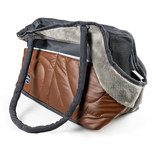 duvoplus Paris Pet Bag Chic 42 x 21 x 27 cm, Karamell von duvoplus