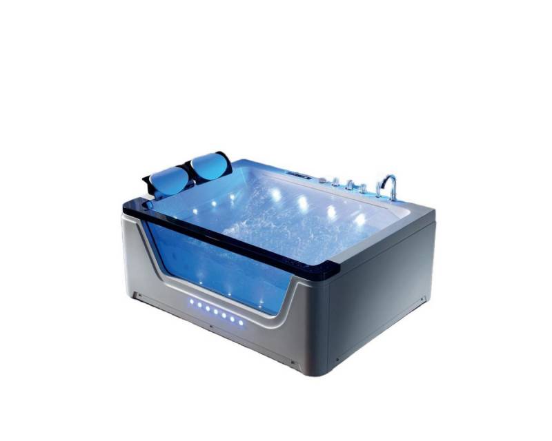 Duwilux Whirlpool-Badewanne SONDERPREIS Whirlpool Oklahoma 170x120 Badewanne SOFORT LIEFERBAR, Heizung von Duwilux