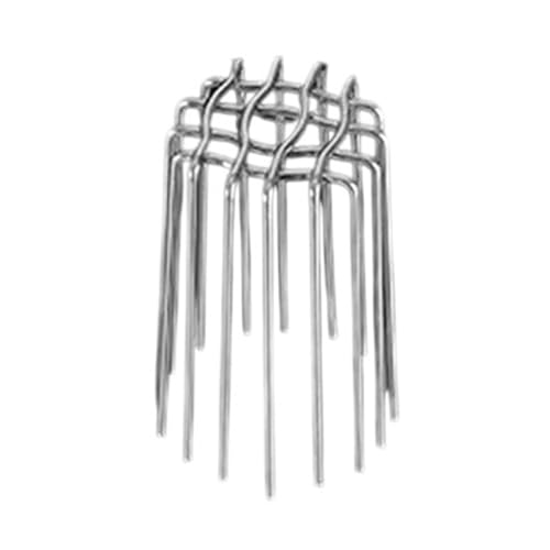 1. Abflussabdeckung aus Stahl mit Belüftungsgitter, für Badezimmer und Küche, Abflussschutz für Küchenspüle von Duyeuau