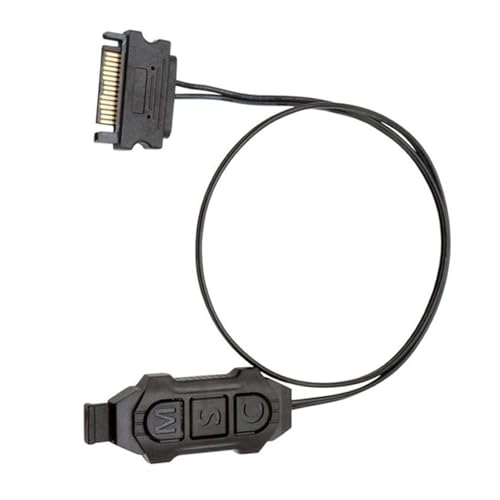 Duyeuau ARGB-Controller, 5 V, 3-poliges Netzteil, ARGB-Controller, 3-polig, für Computer-CPU-Gehäuse, Kühlerlüfter, LED-Licht-Kühler von Duyeuau