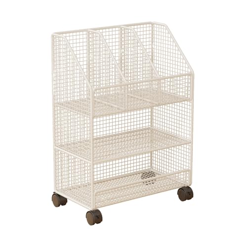 Duyeuau Mobile Aufbewahrungsbox mit Rollen für einfaches Bewegen und mehrlagigem Design für maximalen Platz im Schlafzimmer oder Wohnzimmer von Duyeuau