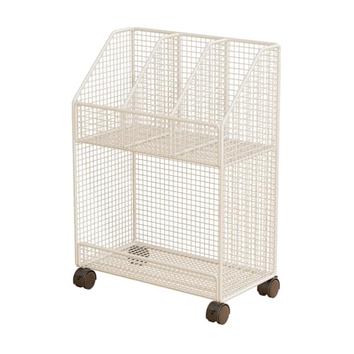 Duyeuau Mobile Aufbewahrungsbox mit Rollen für einfaches Bewegen und mehrlagigem Design für maximalen Platz im Schlafzimmer oder Wohnzimmer von Duyeuau