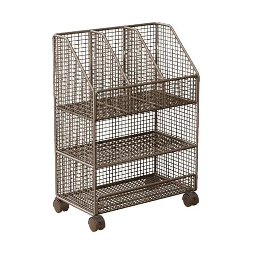 Duyeuau Mobile Aufbewahrungsbox mit Rollen für einfaches Bewegen und mehrlagigem Design für maximalen Platz im Schlafzimmer oder Wohnzimmer von Duyeuau