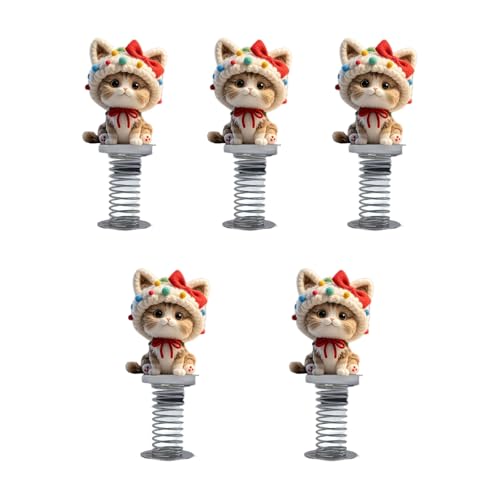 Duyeuau Shaking Bobblehead Armaturenbretter Auto-Dekorationen Frauen Autos Innenraum Schreibtisch Ornamente Zubehör Armaturenbrett Dekorationen Innenzubehör von Duyeuau