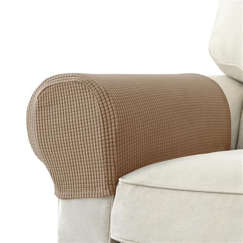 Duyeuau Sofa-Armlehnen-Bezüge mit weicher Haptik, langlebig und farbecht, passend für die meisten Sofas von Duyeuau