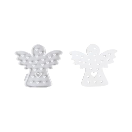 Silikonformen mit Herzen, Stern, Gipsformen, Epoxidharz, Ornament, Gießen für Bastelarbeiten, Engel mit Herz, Stern, Silikonguss, Gips, Bastelbedarf Silikonformen mit Herzen, Stern, Gipsformen, Epoxidharz, Ornament, Gießen für Bastelarbeiten, Engel mit Herz, Stern, Silikonguss, Gips, Bastelbedarf von Duyeuau