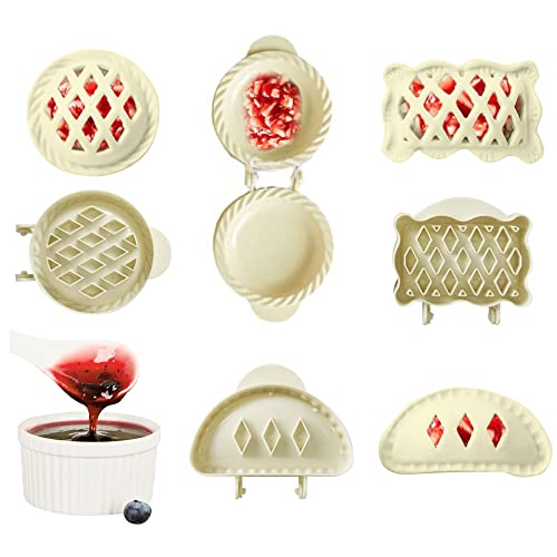 DuzLink 3 Stück Mini Pie Form, Teig Press Weihnachtsbackform Classic Mini Handheld Apfelkuchen Form, Hand Pie Formen Pie Maker Kuchenformen für Weihnachten Thanksgiving DuzLink 3 Stück Mini Pie Form, Teig Press Weihnachtsbackform Classic Mini Handheld Apfelkuchen Form, Hand Pie Formen Pie Maker Kuchenformen für Weihnachten Thanksgiving von DuzLink