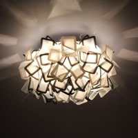 Moderne Blumen-Deckenleuchte Pp-Harz-Unterputzlampe | 50 cm von DuzyDesigns