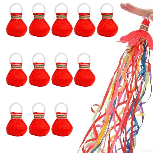 10 Stück Wurf Luftschlangen Bombe Luftschlangen Hand Werfen Streamer Party Konfetti Luftschlangen Kanone Neujahr Handwerfende Bänder 10 Stück Wurf Luftschlangen Bombe Luftschlangen Hand Werfen Streamer Party Konfetti Luftschlangen Kanone Neujahr Handwerfende Bänder von DvBCNMe