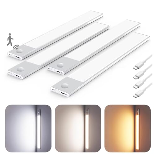 Schrankbeleuchtung Kabellos, 10CM LED Lichtleiste Küche, Unterbauleuchte Küche Led Dimmbar 200mah USB Aufladbar, 3000K 4000K 6000K Farbmodi, für Kleiderschrank, Treppe, Küchenunterbauleuchte, 2 Stück Schrankbeleuchtung Kabellos, 10CM LED Lichtleiste Küche, Unterbauleuchte Küche Led Dimmbar 200mah USB Aufladbar, 3000K 4000K 6000K Farbmodi, für Kleiderschrank, Treppe, Küchenunterbauleuchte, 2 Stück von Dvnoua
