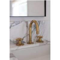 "Robinet De Salle Bain En Laiton Massiv Nicht Lackiert "Lavabo" 3 Hosen, Die Auf Dem Plan Montiert Werden." von Dweelz