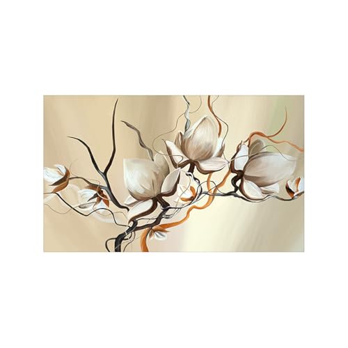 Bild auf Leinwand Hellbraune Pflanze Gemälde Foto Auf Leinwand Bilder Wohnzimmer Küche Kunstdruck Badezimmer Bilder Flur Wandbilder Modern Wandbild Schlafzimmer Küchenbilder Kein Rahmen 50x70cm von Dwetcxo