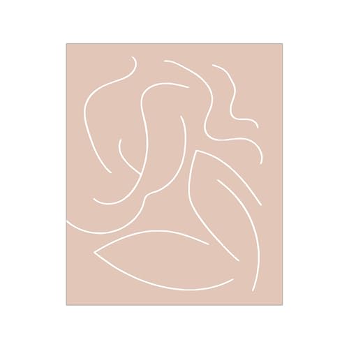 Bild auf Leinwand Lichtrosa Abstrakt Gemälde Foto Auf Leinwand Bilder Wohnzimmer Küche Kunstdruck Badezimmer Bilder Flur Wandbilder Modern Wandbild Schlafzimmer Küchenbilder Kein Rahmen 20x30cm von Dwetcxo