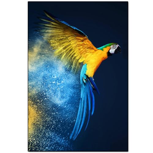 Dwetcxo Bild auf Leinwand Papagei Blau Gelb Gemälde Foto Auf Leinwand Kunstdruck Wohnzimmer Bilder Flur Deko Wandbilder Modern Wandbild Schlafzimmer Küchenbilder Kein Rahmen 30x40cm Dwetcxo Bild auf Leinwand Papagei Blau Gelb Gemälde Foto Auf Leinwand Kunstdruck Wohnzimmer Bilder Flur Deko Wandbilder Modern Wandbild Schlafzimmer Küchenbilder Kein Rahmen 30x40cm von Dwetcxo