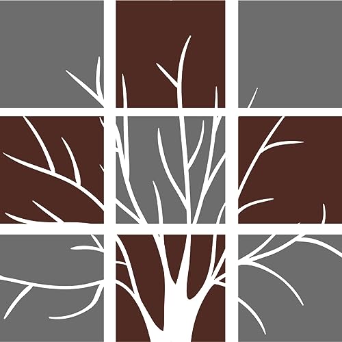 Fensterfolie Baum Braun Grau Fensterfolie Blickdicht Milchglasfolie Selbstklebend Fenster Folie Fenster Sichtschutz Sichtschutzfolie Fensterfolien Bad Window Privacy Film 58x60cm/4 Pcs Fensterfolie Baum Braun Grau Fensterfolie Blickdicht Milchglasfolie Selbstklebend Fenster Folie Fenster Sichtschutz Sichtschutzfolie Fensterfolien Bad Window Privacy Film 58x60cm/4 Pcs von Dwetcxo