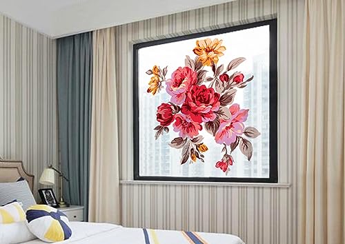 Fensterfolie Druck Rot Braun Fensterfolie Blickdicht Milchglasfolie Selbstklebend Fenster Folie Fenster Sichtschutz Sichtschutzfolie Fensterfolien Bad Window Privacy Film 58x60cm/4 Pcs Fensterfolie Druck Rot Braun Fensterfolie Blickdicht Milchglasfolie Selbstklebend Fenster Folie Fenster Sichtschutz Sichtschutzfolie Fensterfolien Bad Window Privacy Film 58x60cm/4 Pcs von Dwetcxo