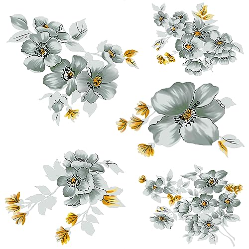 Fensterfolie Graue Blume Fensterfolie Blickdicht Milchglasfolie Selbstklebend Fenster Folie Fenster Sichtschutz Sichtschutzfolie Fensterfolien Bad Window Privacy Film 58x60cm/2 Pcs Fensterfolie Graue Blume Fensterfolie Blickdicht Milchglasfolie Selbstklebend Fenster Folie Fenster Sichtschutz Sichtschutzfolie Fensterfolien Bad Window Privacy Film 58x60cm/2 Pcs von Dwetcxo