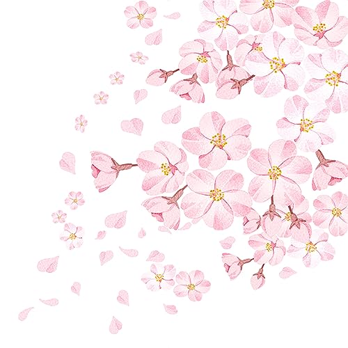 Fensterfolie Rosa Orange Blumen Fensterfolie Blickdicht Milchglasfolie Selbstklebend Fenster Folie Fenster Sichtschutz Sichtschutzfolie Fensterfolien Bad Window Privacy Film 58x60cm/3 Pcs von Dwetcxo