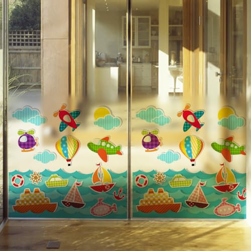 Fensterfolie Rotblaue Cartoon Fensterfolie Blickdicht Milchglasfolie Selbstklebend Fenster Folie Fenster Sichtschutz Sichtschutzfolie Fensterfolien Bad Window Privacy Film 58x60cm/4 Pcs Fensterfolie Rotblaue Cartoon Fensterfolie Blickdicht Milchglasfolie Selbstklebend Fenster Folie Fenster Sichtschutz Sichtschutzfolie Fensterfolien Bad Window Privacy Film 58x60cm/4 Pcs von Dwetcxo
