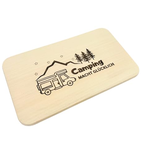 Frühstücksbrettchen Camping mit Gravur – Frühstücksbrett Camper aus Holz – lustiges Geschenk für Campingfreunde – Brotzeitbrett - Geschenkidee Brettchen Männer Frauen – Deko Wohnmobil Wohnwagen Frühstücksbrettchen Camping mit Gravur – Frühstücksbrett Camper aus Holz – lustiges Geschenk für Campingfreunde – Brotzeitbrett - Geschenkidee Brettchen Männer Frauen – Deko Wohnmobil Wohnwagen von DwieDeko