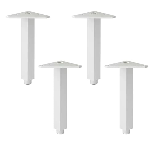 4 Stück Silber Tischbeine, Verstellbar Tischfüße HöHe: 6-40cm Stützfüße Quadrat Diy Tischbein Aluminiumlegierung | Eloxierte OberfläChe Couchtisch Füße Schrank Füße Ersatz Beine 35cm/13.8" 4 Stück Silber Tischbeine, Verstellbar Tischfüße HöHe: 6-40cm Stützfüße Quadrat Diy Tischbein Aluminiumlegierung | Eloxierte OberfläChe Couchtisch Füße Schrank Füße Ersatz Beine 35cm/13.8" von Dwinenixtor