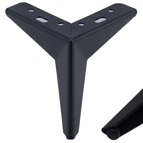 Dwinenixtor Möbelfüße, 4 Stück Möbelbeine Schwarze Möbelfuß Kaltgewalzter Stahl | Galvanikfläche Moebelfuesse Höhe: 10-17cm Kommode Füße Dreieck Tischbeine Stützfüße Mit Schraube 13cm/5.12" Dwinenixtor Möbelfüße, 4 Stück Möbelbeine Schwarze Möbelfuß Kaltgewalzter Stahl | Galvanikfläche Moebelfuesse Höhe: 10-17cm Kommode Füße Dreieck Tischbeine Stützfüße Mit Schraube 13cm/5.12" von Dwinenixtor