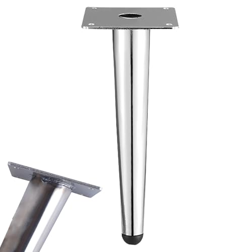 Dwinenixtor Sofabeine Silber, 4 Stück Möbelbeine Konisch Stützfüße Eisen | Galvanikfläche Tischbeine Höhe: 10-72cm Möbelfüße Schrankbeine Mit Schraube 20cm/7.9" Dwinenixtor Sofabeine Silber, 4 Stück Möbelbeine Konisch Stützfüße Eisen | Galvanikfläche Tischbeine Höhe: 10-72cm Möbelfüße Schrankbeine Mit Schraube 20cm/7.9" von Dwinenixtor