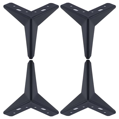 Kurze Sofafüße, 4 Stück Sofabeine Schwarze Möbelfüsse Metall Schrank Füße Kaltgewalzter Stahl | Galvanikfläche Tischbeine HöHe: 10-17cm Stützfüße Dreieck Ersatz Beine Mit Schraube 17cm/6.7" Kurze Sofafüße, 4 Stück Sofabeine Schwarze Möbelfüsse Metall Schrank Füße Kaltgewalzter Stahl | Galvanikfläche Tischbeine HöHe: 10-17cm Stützfüße Dreieck Ersatz Beine Mit Schraube 17cm/6.7" von Dwinenixtor
