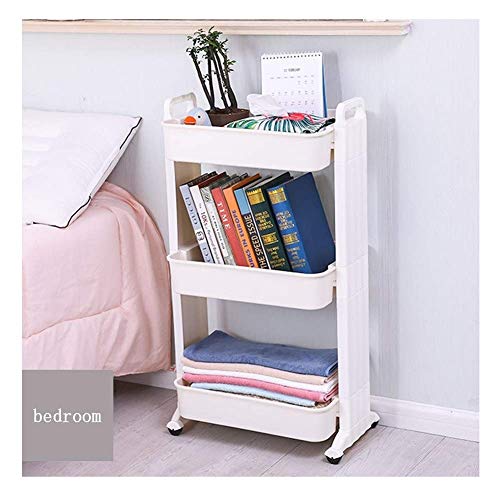 Dxbqm Storage Organizer 3 Tier Multipurpose Utility Rolling Trolley Haushaltsküche Gemüse Obstregal Dxbqm Storage Organizer 3 Tier Multipurpose Utility Rolling Trolley Haushaltsküche Gemüse Obstregal von Dxbqm