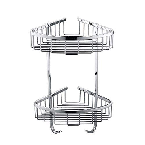 Dxbqm Storage Organizer Badezimmer Regal, Edelstahl Net Basket Storage Rack Regal Unit2 Layer Dxbqm Storage Organizer Badezimmer Regal, Edelstahl Net Basket Storage Rack Regal Unit2 Layer von Dxbqm