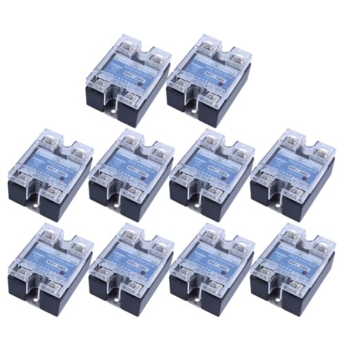 Dxoniislh 10X -1 D4825 Einphasiges Halbleiterrelais SSR 25A DC 3-32V AC 24-480V Dxoniislh 10X -1 D4825 Einphasiges Halbleiterrelais SSR 25A DC 3-32V AC 24-480V von Dxoniislh