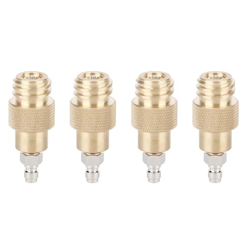 Dxoniislh 4 x Soda-Adapter, TR21-4 Außengewinde, Messing, Soda-Wasseradapter, Anschlusszubehör für Club Dxoniislh 4 x Soda-Adapter, TR21-4 Außengewinde, Messing, Soda-Wasseradapter, Anschlusszubehör für Club von Dxoniislh