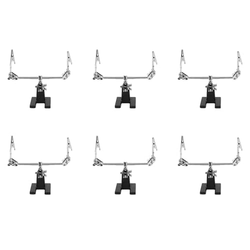 Dxoniislh 6 x Dritte Hand Lötkolben Ständer Klemme Helfende Hände Clip Werkzeug PCB Halter Elektrische Schaltungen Hobby von Dxoniislh